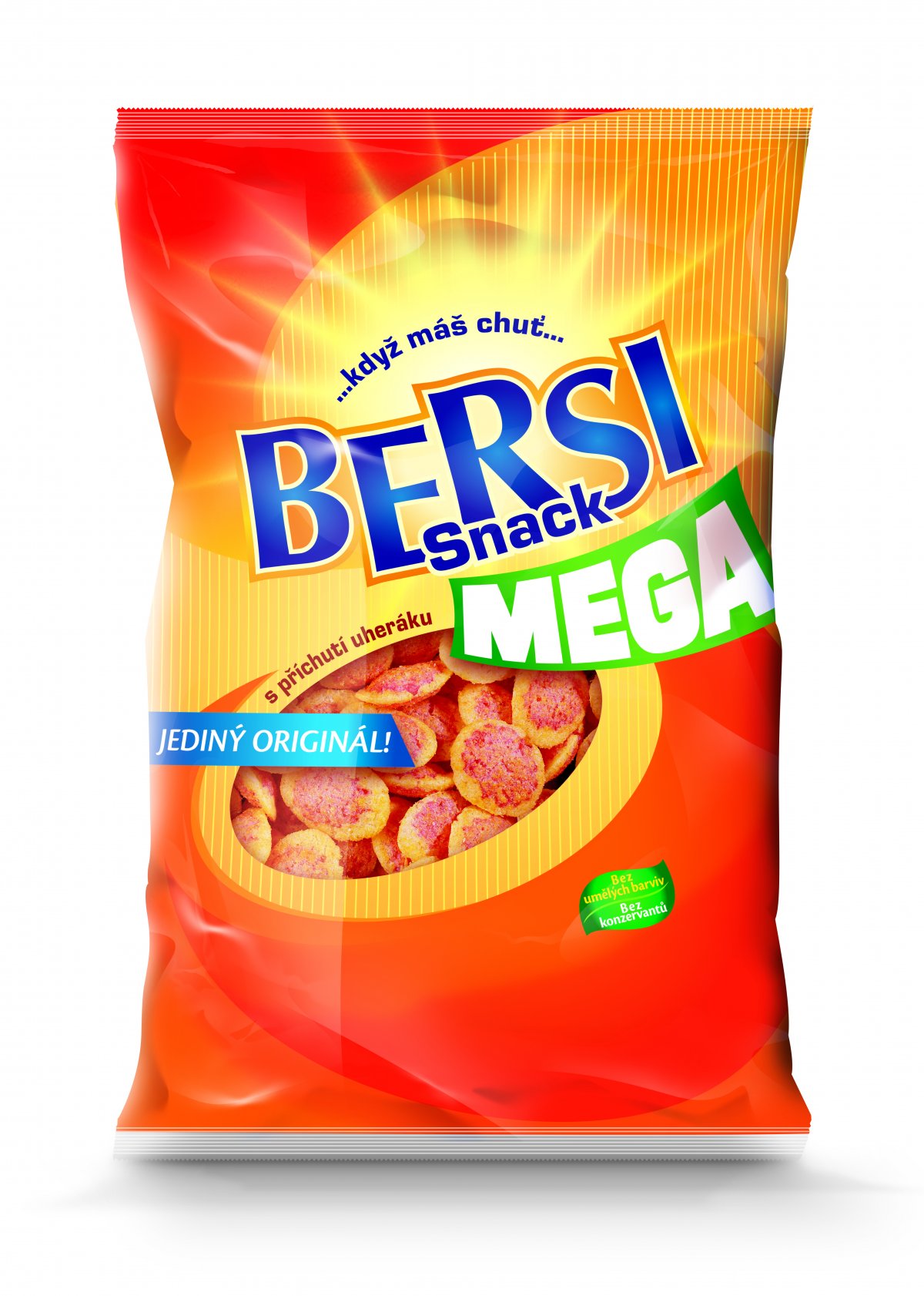 Snack s příchutí uheráku